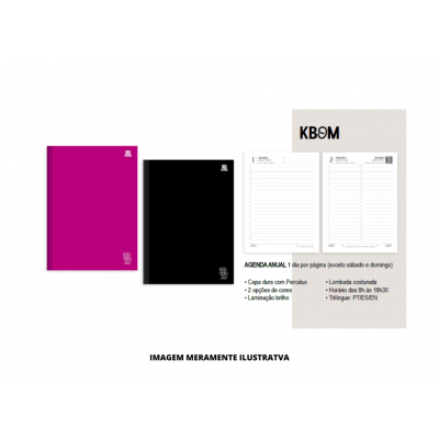 AGENDA - ANIMATIVA - ANUAL ESP 160F KBOM